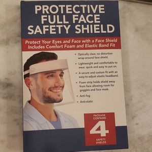 Face safety shields (4)